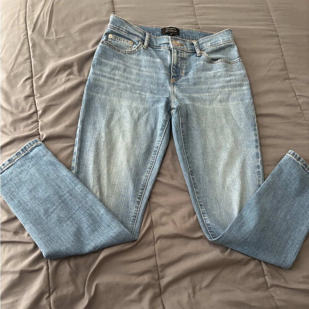 Banana Republic Blue Girlfriend Mid rise Jeans